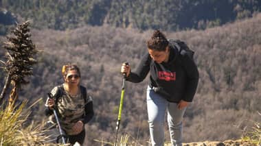 Excursionistas vivieron intenso trekking en el “Desafío Fraile” de Molina
