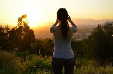 Ver el atardecer mientras haces un trekking en el Cerro Condell
