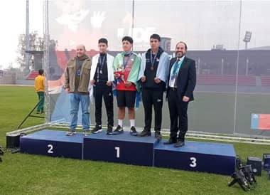 Corporación de Deportes de Rauco destacó a estudiante vicecampeón nacional de atletismo en los Juegos Deportivos Escolares 2024