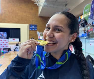Curicana logra medalla de oro en el karate de los Juegos Deportivos Nacionales