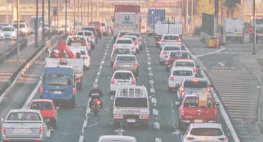 Colisión múltiple en la Ruta 5 deja un herido y causa gran congestión