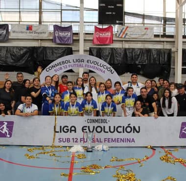 Colegio Alta Cumbre logró el vicecampeonato en la Conmebol Liga Evolución Futsal Sub 12 