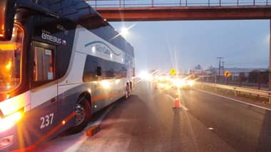 Hombre que amenaza con lanzarse del Puente Lircay mantiene interrumpido el tránsito en la Ruta 5