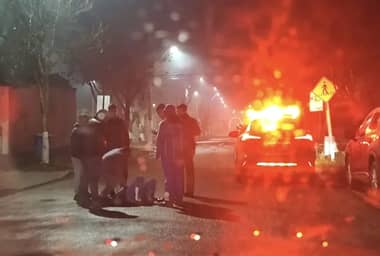 Conductor de Uber arrastró a trabajadora de servicentro tras huir sin pagar en Sagrada Familia