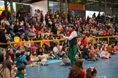 Con éxito se desarrolló el “Gran Show Infantil” en Rauco