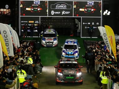 El Rally Mobil tuvo un imponente lanzamiento en la plaza de armas de Curicó