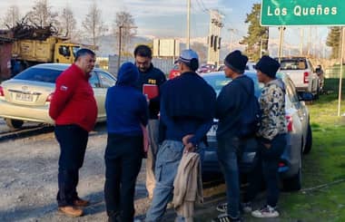 Operativo en Romeral: PDI fiscaliza a extranjeros y denuncia a seis por infracción a la ley de extranjería
