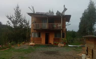 Incendio en Hualañé deja una vivienda con daños estructurales
