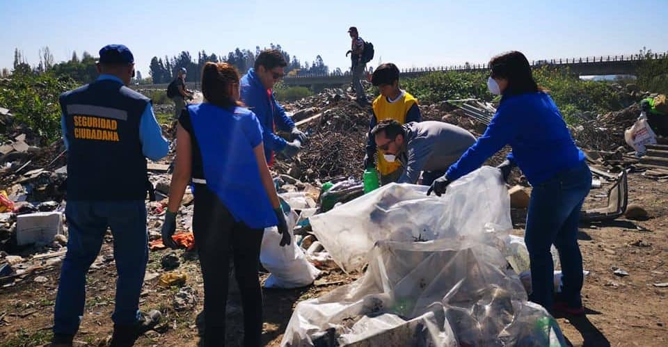 Municipio de Romeral aumentará fiscalización para erradicar basural en Río Teno