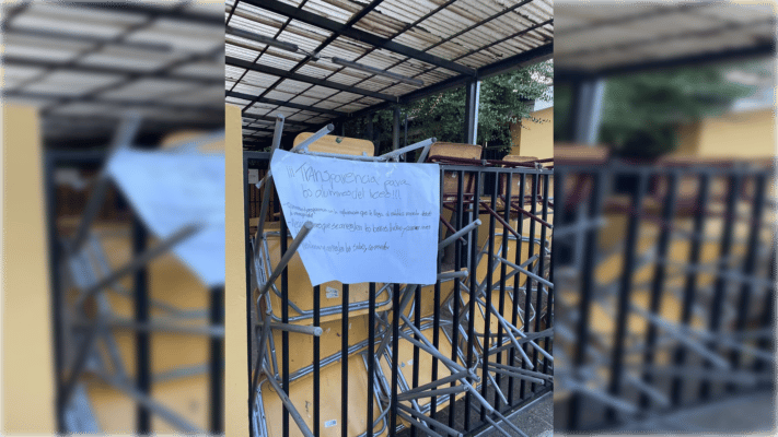 Alcaldesa de Hualañé se reúne con alumnos tras toma de liceo en la comuna
