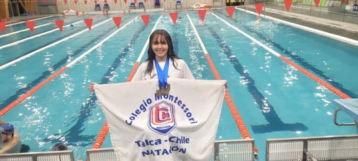 Nadadora maulina representará a Chile en mundial de natación en Francia