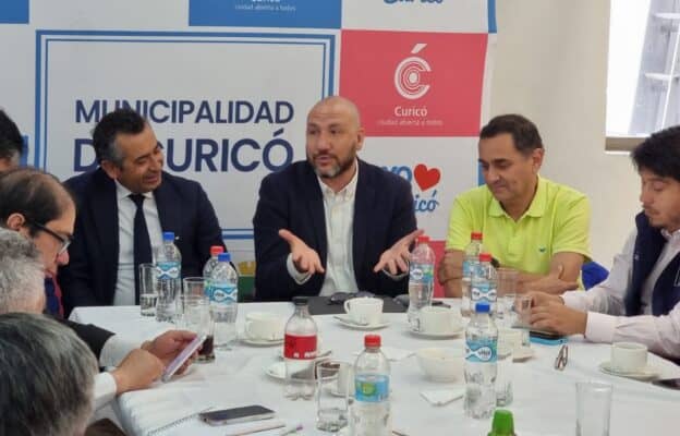 Autoridades realizaron mesa de trabajo por proyecto de Bypass para Curicó