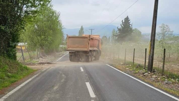 Denuncian destrucción de camino en el sector Santa Rosa La Copec de Los Niches
