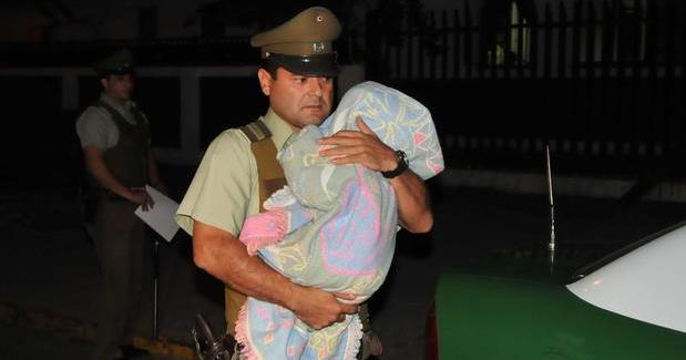Sana y salva aparece niña extraviada en Teno