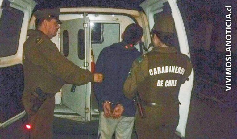 Detienen a sujeto que intentó robar moto a un carabinero