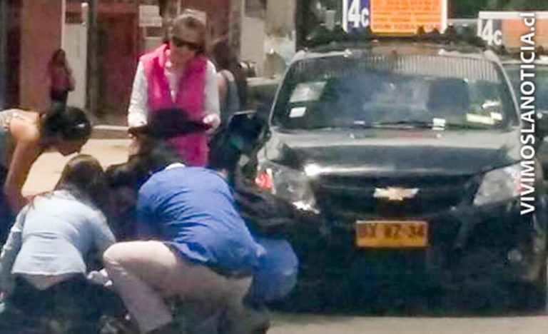 Adulto mayor fue atropellado por conductor que iba hablando por celular
