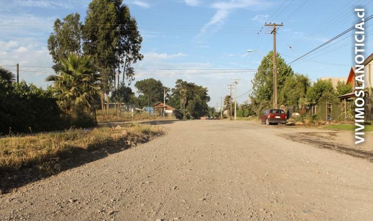 Confirman pavimentación de Calle Principal de Sarmiento