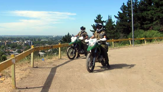 Carabineros realiza patrullajes preventivos en cerro Condell