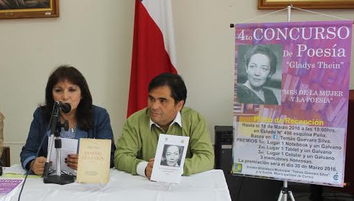 Municipio curicano lanza concurso literario Gladys Thein