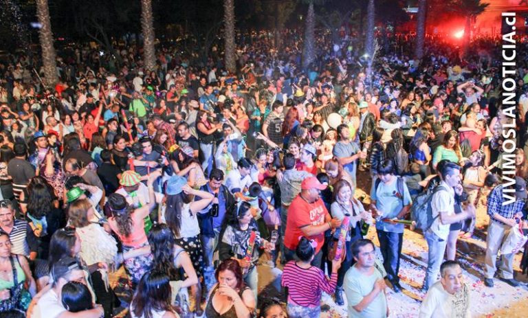 Curicanos despidieron el año viejo y dieron la bienvenida al 2016
