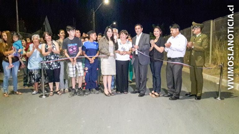 Inauguran pavimentación participativa en Villa Primavera de Sarmiento