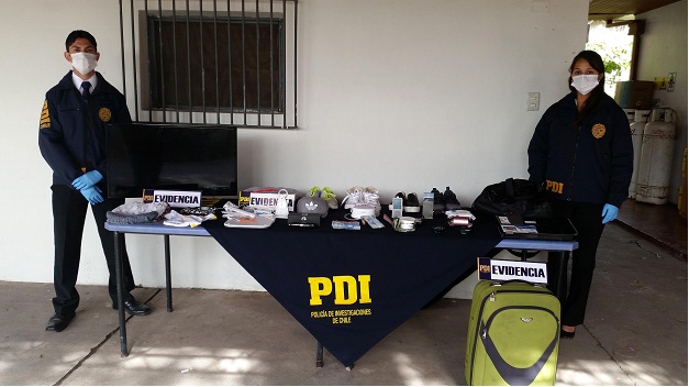 PDI de Santa Cruz esclarece robo