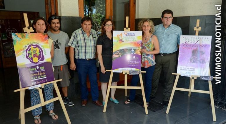 Dan a conocer nuevo eslogan del Festival folclórico de la Vendimia Molina