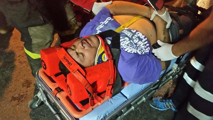 Chofer ebrio causó choque frontal y volcamiento en Rauco