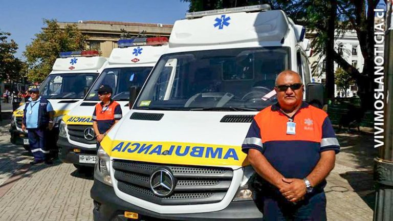 [FOTOS] Curicó recibió modernas ambulancias para SAR
