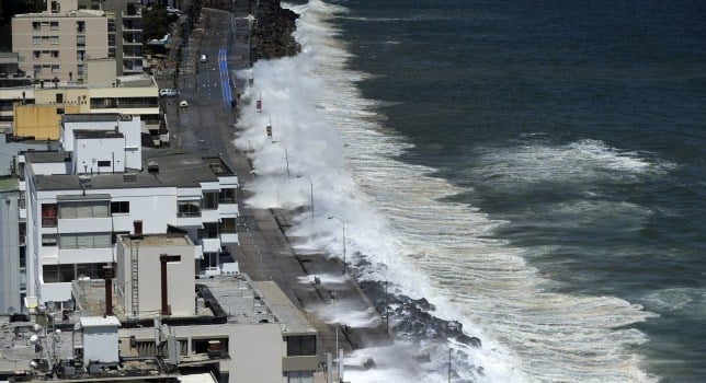 Anuncian marejadas desde este viernes para todas las costas del país