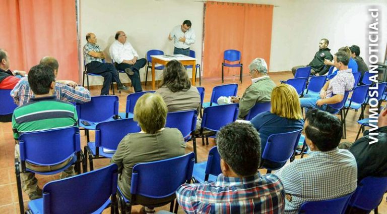 Evaluaron avance de pre-proyecto para el alcantarillado de Villa Prat