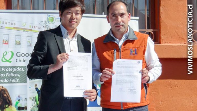 Municipio hualañecino firma convenio con ONG internacional