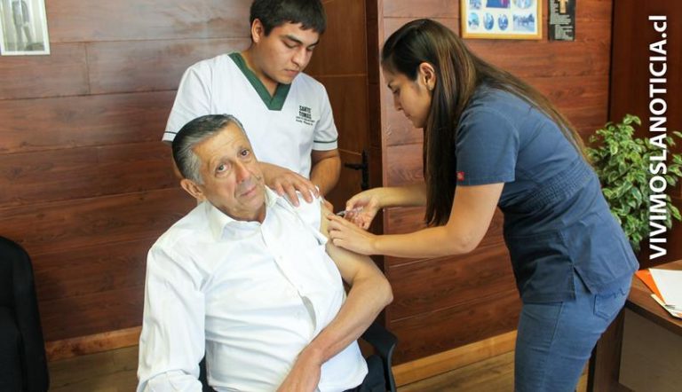 Alcalde de Rauco se suma a campaña anti-influenza