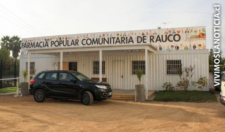 Llegaron nuevos medicamentos a Farmacia Popular de Rauco