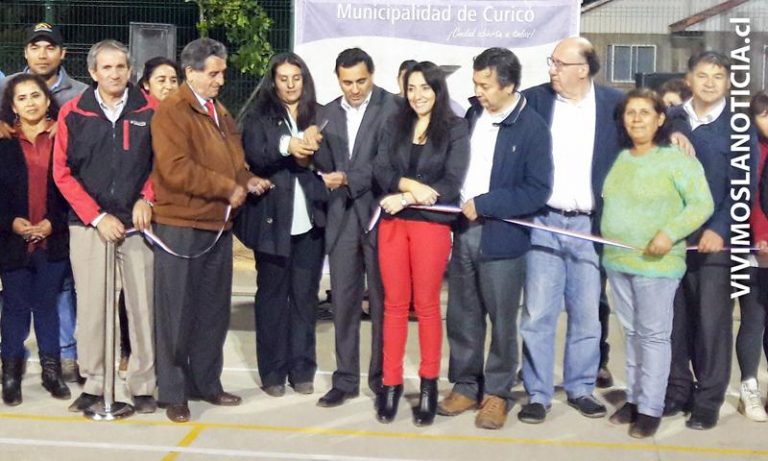 Inauguraron cierre perimetral de multicancha en Villa El Bosque