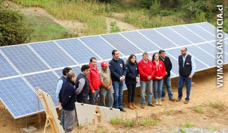 Inauguran sistema de riego fotovoltaico en Vichuquén