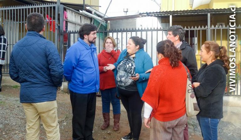 Serviu asiste a familias de Villa Alto del Río de Cauquenes