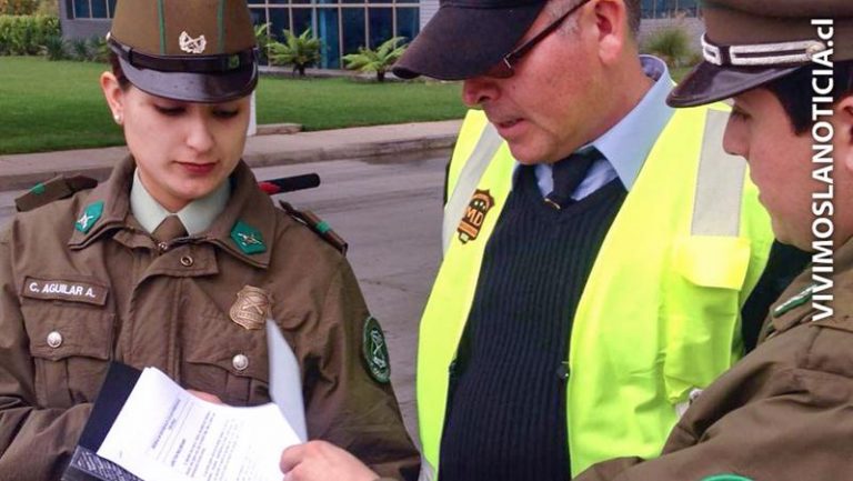 Carabineros de Teno entrega medidas de seguridad a empresas