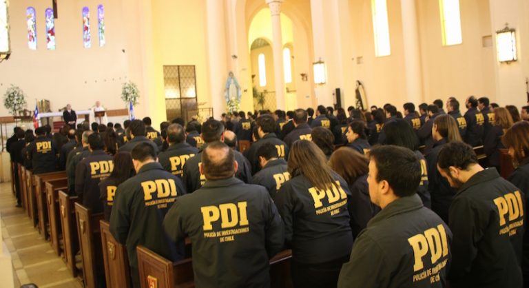 Con acto ecuménico conmemoraron aniversario de la PDI