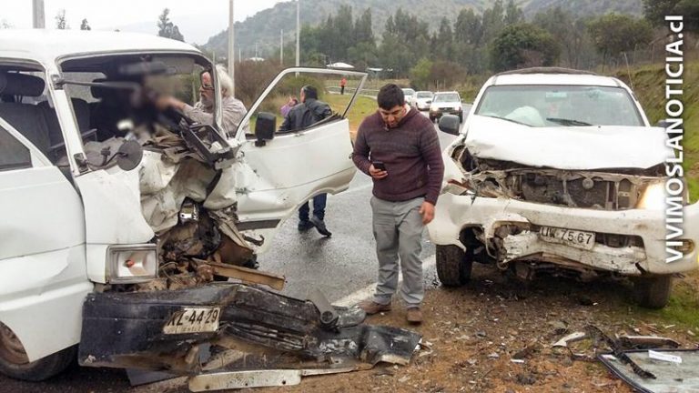 Falleció uno de los implicados en choque frontal camino a la costa