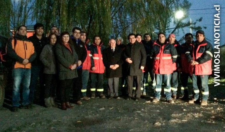 Se inició postación a energía eléctrica en Villa Francia