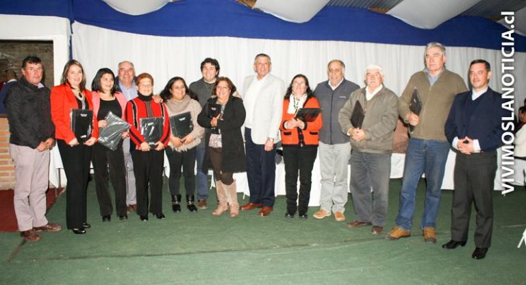 Celebraron a dirigentes sociales en Rauco