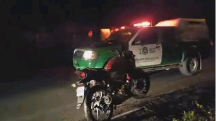 Grave motorista accidentado en el camino a Comalle