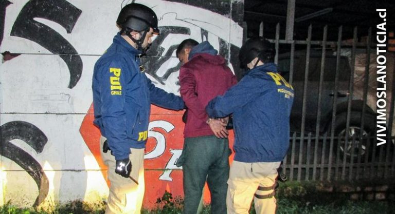 [FOTOS] 14 detenidos en redada policial de la PDI