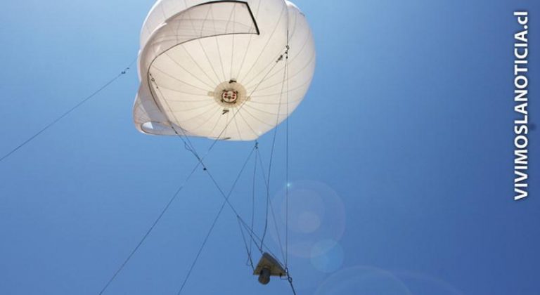 Curicó instalará globos de vigilancia aérea teledirigidos