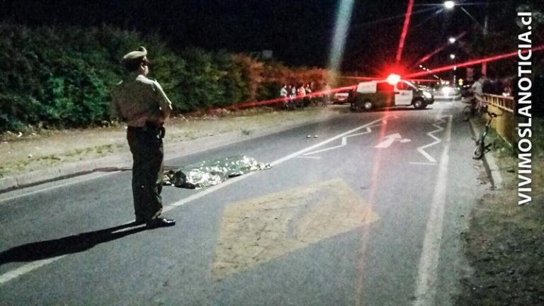 Ciclista fallece colisionado frente a liceo sarmientino