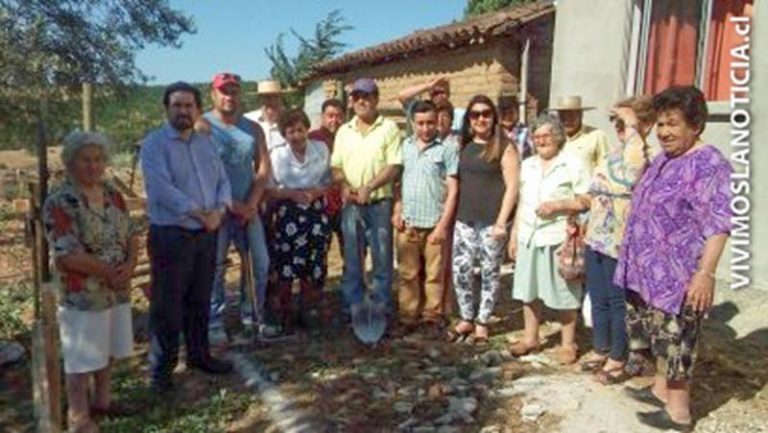 Iniciaron obras de subsidio rural en Cancha de “Los Huevos”
