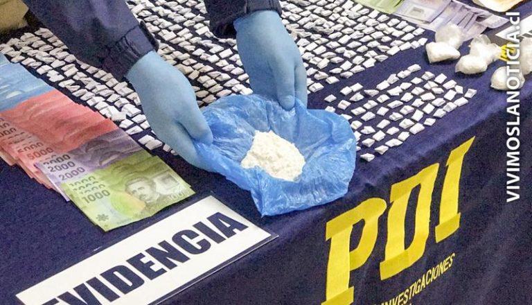 PDI Linares saca de circulación mil 700 dosis de droga