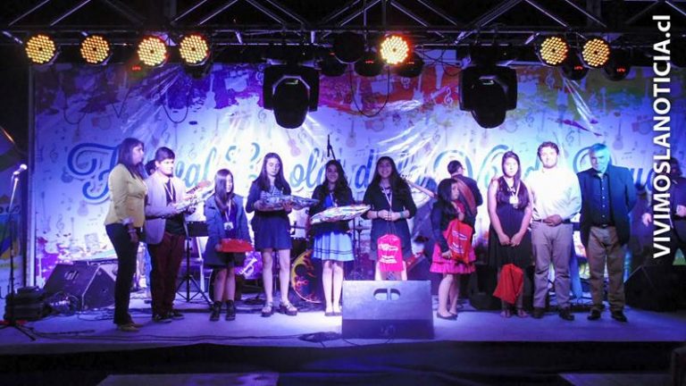 Se realizó festival escolar de la voz en Rauco