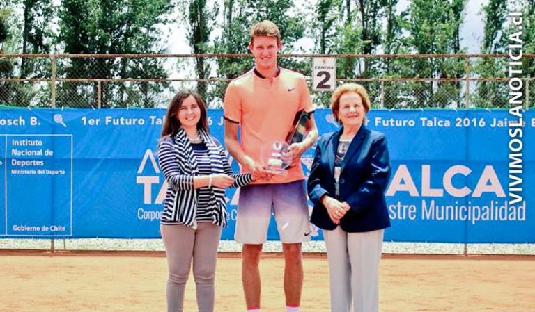 Nicolás Jarry es campeón del Futuro Chile-7 en Talca